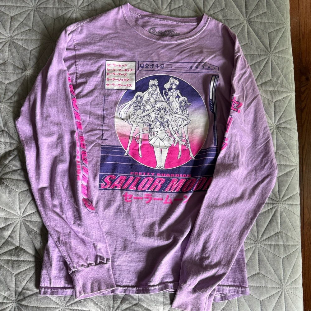 Sailor moon long sleeve top